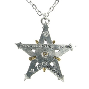 Alchemy Gothic Medieval Pentangle Pendant and Chain - Unistylez.com